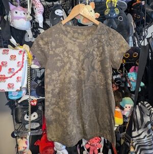 Vintage Brown Grunge Tee Distressed Indie Aesthetic